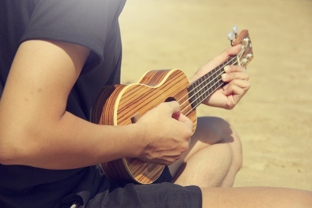 Brown Ukulele